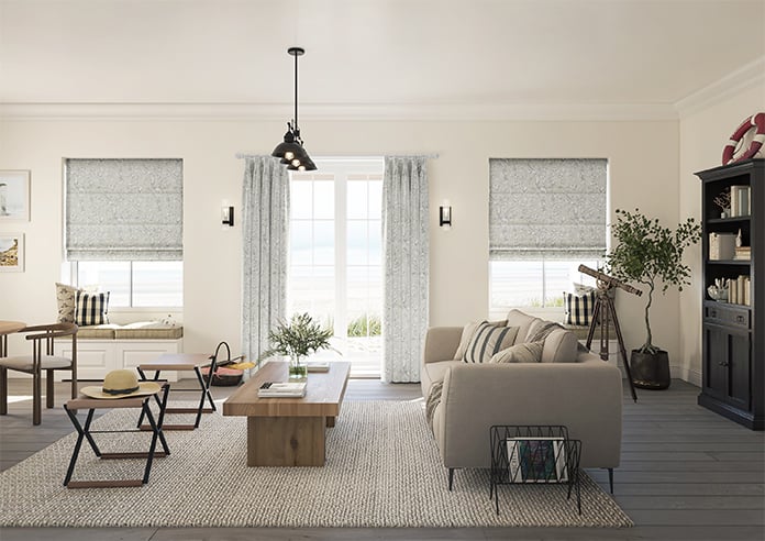 Aviary Velvet, Whisper - Motorised Roman Blind - Image 8